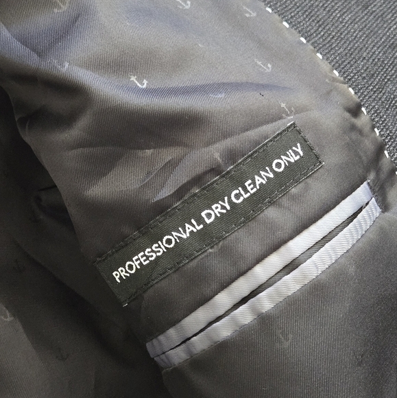 Tommy Hilfiger Classic Dark Grey R42 Men's Blazer Rn 47338 - Picture 11 of 14